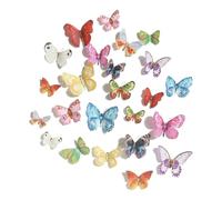 Yunhgft 24 Décorations Murales Papillons - Installation Facile - Décorations de Fête Haut de Gamme
