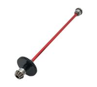 Yunhgft Arbre de Transmission Central Axe D'Entraînement Pièce de Mise à Niveau Arbre de Cardan En Métal Solide pour Durabilité Améliorée Adapté pour Wltoys 1, Rouge