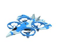 Yunhgft Avion Quadricoptère Radiocommandé, Jouet Prêt à Voler, Facile à Piloter, à Décoller et à Atterrir, Avion Radiocommandé pour Parc, Ja, Bleu
