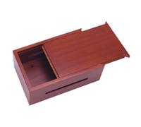 Yunhgft Boîte à Musique En Bois à Manivelle, 30 Notes, à Monter Soi-même, avec Outil de Perforation et étui Antique pour Des Créations Originales. Idéale pour, Chêne Rouge