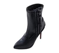 Yunhgft Bottes Courtes à Hauts 1:6, Chaussures Portables et Souples pour Jouer à Faire Semblant de Se Coiffer.
