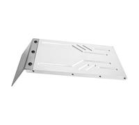 Yunhgft Châssis pour Voiture Télécommandée Plaque de Protection D'Essieu RC Crawler Protection Du Système D'Entraînement Montage Facile Adapté Aux Conducteurs, Argent