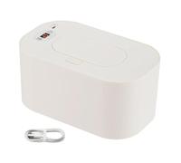 Yunhgft Chauffe-lingettes pour Bébé, Distributeur de Lingettes pour Bébé Réglable et Pratique, Boîte Chauffante pour Lingettes pour Bébé, pour Gu, Écran White Tem
