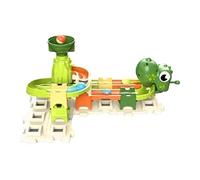 Yunhgft Circuit de Billes Assemblage Parcours de Billes Labyrinthe Construction Jouet Blocs Éducatif En PP pour Développer Imagination Adapté Aux Enfants Jeu, 28 Pièces