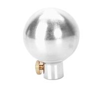 Yunhgft Embout pour Diapason Outil Multifonctionnel Base de Remplacement Fixation Portable En Cuivre pour Une Commutation Facile Adapté pour La Sonothérapie, Argent 3.5x5x1.4cm