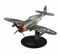 Yunhgft Figurine Avion Modèle Deux Moteurs Réplique Historique Objet de Collection Métal Usage Décoratif Convient aux Collectionneurs Exposition Bureau, P47 Thunderbolt