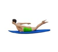 Yunhgft Figurine de Surf à L'échelle 1/64, Modèle de Poupée de Collection, Accessoires de Diorama, Style B