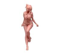Yunhgft Figurine Miniature Réaliste En Résine, Modèle 1/64, Représentant Petite Statuette Miniature Idéale pour Maquettes Architecturales, Réseaux, Non Peint