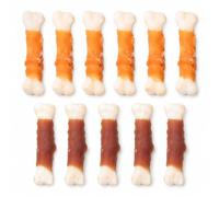 Yunhgft Friandise Hamster pour Rongeurs, Bâtonnets à Mâcher Complément Alimentaire pour Hamster Food, Poulet et Canard