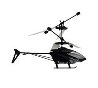 Yunhgft Hélicoptère Télécommandé Induction Résistant Mini Avion Radiocommandé Débutant Lithium Contrôle Gestuel Mode Double Jouet, 2 pièces