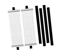 Yunhgft Lot de 2 Cordes de Caisse Claire, Sangles de Fixation, Accessoire de Performance En Polypropylène (PP), Fixation Sécurisée, Convient Aux Batteurs pour, Noir