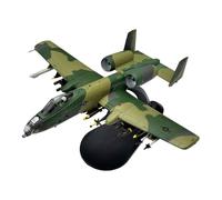 Yunhgft Maquette d'avion de Chasse A-10A à L'échelle 1:100 avec Support D'exposition, Idéale pour Un Bar Ou Une étagère de Bureau.