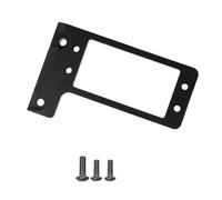 Yunhgft RC Servo Mount Support de Servomoteur pour Axe avant Alliage D'Aluminium Montage Bas Accessoire Renforcé Installation Facile Convient pour Atelier Hob, Noir