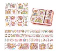 Yunhgft Set Washi Tape Stickers Scrapbooking, Princesse mignonne