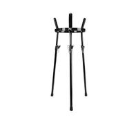 Yunhgft Support de Batterie Portable, Support pour Fût, Trépied Pliable Antidérapant, Hauteur Réglable, Boutons de Verrouillage, for 8 Pouces 10 Pouces