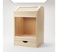 Yunhgft Volière Intérieure d'Élevage pour Jeunes Oiseaux - Poussinière, Couveuse et Éleveuse Poussins Thermostatique en Bois, Forfait d'isolation 1, 50 cm de Hauteur