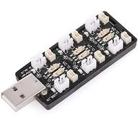 Yunique France 1 Pièce 1s Lipo Chargeur De Batterie Usb 3.8v / 4.35v 6 Canaux Chargeur Lisv 1s Petit Minuscule Whoop Blade Inductrix Micro Jst 1.25 Jst-Ph 2.0 Mcx Mcpx Connecteurs-Yunique Green-Clean-