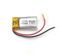 Yunique France 1 Pièce Batterie Lipo Rechargeable 501220 (3.7v, 80mah Lipo) Pour Téléphone Portable Rechargeable Vidéo Mp3 Mp4 Led-Autre Multicolore