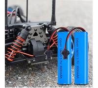 Yunique France 1 Pièce Batterie Lithium-Ion 3.7v 3000mah Plug Sm-2p Compatible Avec De45 De42 1 :14 Off-Road Et Drift Racing-Autre Multicolore