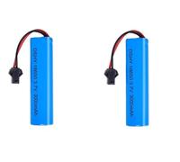 YUNIQUE GREEN-CLEAN-POWER - 3.7V 3000mAh Li-ION Battery for RC | Universal SM-2P Connector, Optimises RC Car Performance | Compatible avec DE45 DE42 1:14 Off-Road and Drift Racing