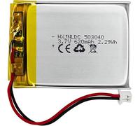 YUNIQUE GREEN-CLEAN-POWER Batterie LiPo 3,7 V 620 mAh 503040 pour Anki Cozmo et Vector 000-0075 - Compatible avec SkyBell HD WiFi, Flysight FPV, Robot et appareils électroniques