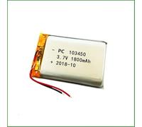 Batterie Lipo Rechargeable 103450 3.7V 1800mAh pour Casques Bluetooth, Montres Connectées, POS, Instruments Médicaux Protection PCM, Jaune Jaune https://www.fnac.com/mp50250801/Batterie-Lipo-Rechargeable-103450-3-7V-1800mAh-pour-Casques-Bluetooth-Montres-Connectees-POS-Instruments-Medicaux-Protection-PCM-Jaune/w-4?oref=581b7244-151e-9379-8e78-83a7712edac5