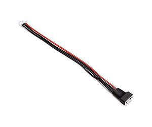 YUNIQUE GREEN-CLEAN-POWER - Câble d'Extension 17cm pour Batteries Li-Po | 22AWG Silicone | Compatibilité Universelle avec Les Chargeurs | Adapté pour Drones, Rouge Noir Blanc, Plastique