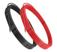 YUNIQUE GREEN-CLEAN-POWER - Câble en Silicone 16 AWG, 5 Mètres Flexible - Fil Électrique en Cuivre Étamé - Haute Résistance à la Température, Rouge, Cuivre