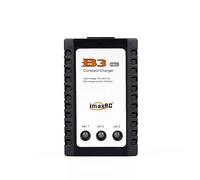 YUNIQUE GREEN-CLEAN-POWER - Chargeur LiPo B3 10W | Équilibrage pour Batterie Lithium 2S-3S 7.4V 11.1V | Compact, Haute Précision, 3 LED Indicatrices, Noir, Plastique
