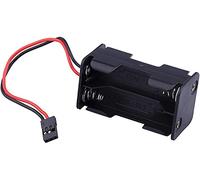 YUNIQUE GREEN-CLEAN-POWER - Compartiment à Batterie pour 4 Piles AA avec Câble Prise JR | Facile à Installer | Compact et Portable | Convient pour Drones, Plastique