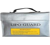 YUNIQUE GREEN-CLEAN-POWER - Sac Ignifuge pour Batteries Lipo | Haute Sécurité Pendant la Charge et Le Stockage | Protection Contre Le Feu et l'Explosion, Argent, 240x64x180 cm, Plastique