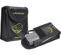 YUNIQUE GREEN-CLEAN-POWER - Sac Ignifuge pour DJI Mavic Pro | Protection de Charge Lipo | Haute Sécurité Anti-Explosion | 115x95x64mm, Noir, Plastique