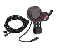 Yunir Accélérateur au Pouce, Panneau de Commande Manuel de Compteur de Vitesse Universel 2 en 1, avec Interface de Connecteur à 6 Broches, pour Vélo et Scooter électrique (48V)