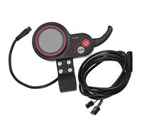 Yunir Accélérateur au Pouce, Panneau de Commande Manuel de Compteur de Vitesse Universel 2 en 1, avec Interface de Connecteur à 6 Broches, pour Vélo et Scooter électrique (60V)