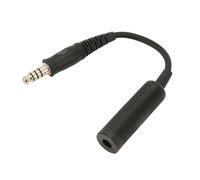 Yunir Adaptateur de Câblage Militaire vers Civil, Adaptateur de Convertisseur de Son HiFi U174 PTT, pour Comtac pour MSA Sordin pour TCI Hi Threat Liberator