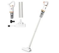 Yunir Aspirateur sans Fil, Aspirateur à Main Vertical, Aspirateur et Serpillère 2 en 1 avec Brosse de Sol, Extensible pour Parquet, Tapis et Poils d'animaux
