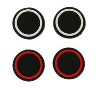 Yunir Capuchons de Poignée de Pouce de Remplacement, Couvercle de Joystick Souple, Capuchons de Pouce Antidérapants Analogiques pour Steam pour Consoles à Poignée Rog 4 Pièces