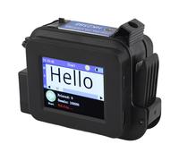 Yunir Imprimante à Jet d'encre Portable pour Toutes Les Surfaces, Imprimante à Jet d'encre de Poche à Hauteur d'impression Réglable, avec Encre à Séchage Rapide, pour la Production de