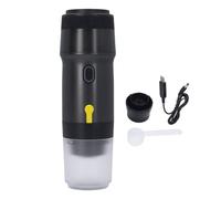 Yunir Machine à Expresso électrique Portable, Cafetière de Voyage pour le Camping, Chauffage sans Fil, Machine à café à Capsules Entièrement Automatique pour Camping-car, Randonnée,