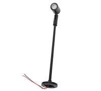 Yunir Mini Lampe D'armoire à LED de 8,3 Pouces, Lumière D'affichage de Vitrine de Soins Oculaires DC12V, Projecteur Vertical pour la Peinture, les Plantes, la Vitrine de Bijoux