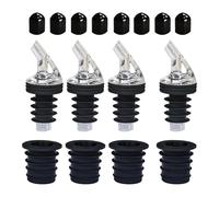 YunJove Bouchons Anti-poussière Polyvalents En Silicone pour Bec Verseur D'huile, pour Sirop, Sauce Soja, Restaurant