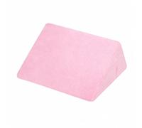 YunJove Coussin avec Housse Ergonomique, Petit Format, 30 Cm, Housse À Cordon, Dimensions Approximatives 30 × 27 × 23 Cm, Rose