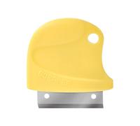 YunJove Outil à Peler Le Gingembre, éplucheur de Légumes Multifonctionnel, Accessoire de Cuisine Ergonomique En PP, Adapté à La Préparation Des Aliments à Dom, Jaune