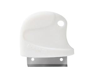 YunJove Outil à Peler Le Gingembre, éplucheur de Légumes Multifonctionnel, Accessoire de Cuisine Ergonomique En PP, Adapté à La Préparation Des Aliments à Dom, Blanc