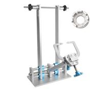 YunJove Poste Dressage Roue Bicyclette avec Construction en Métal et Vis Réglage Fin pour et l'Alignement s Roues Vélo Course et Montagne Adapté aux Ateliers Réparation, Version Standard