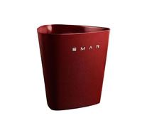 YunJove Poubelle Triangulaire Conteneur à Déchets Bac à Ordures Corbeille Sans Couvercle Matière PP Adaptée à La Cuisine Salon Salle de Bain, Rouge