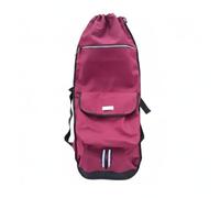 YunJove Skateboard Carrier Sac à Dos Planche à roulettes Sac de Transport pour Longboard Rangement Étanche à Bandoulière Rembourrée Confortable Adapté aux, Rouge Vin, 95-39cm