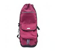 YunJove Skateboard Carrier Sac à Dos Planche à roulettes Sac de Transport pour Longboard Rangement Étanche à Bandoulière Rembourrée Confortable Adapté aux, Rouge Vin, 88-34cm