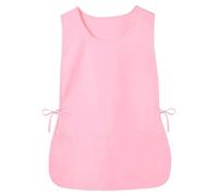 YunJove Tablier de Cordonnier Imperméable et Ajustable, Tablier de Travail En Polyester, Idéal pour Hommes et Femmes, Parfait pour La Cuisine et La Restaurati, Rose