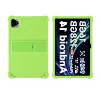 YUNKEPBCBM Coque en Silicone Souple pour Enfants Compatible avec Alldocube IPlay 60 Pro 11'', béquille Multi-Angles réglable, Antichoc(Green)